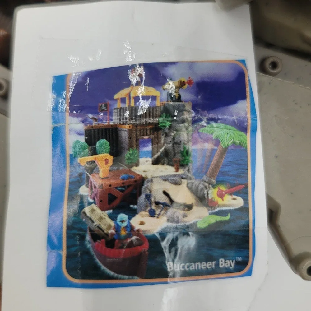 Fisher Price‎ Imaginext Pirate Raider Ship & Buccaneer Bay Playset Lot Kids Toy